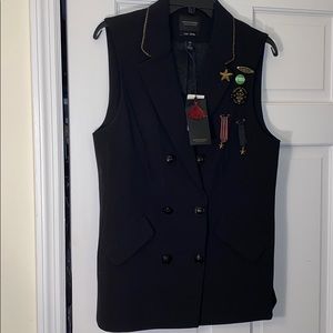 SCOTCH & SODA Maison Scotch military style vest